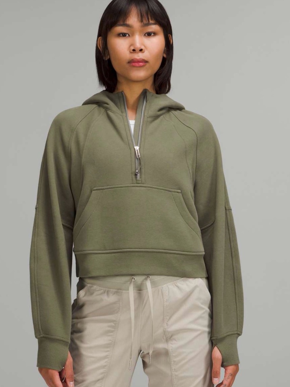 Lululemon Scuba Oversized Half-zip Hoodie